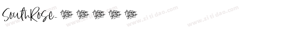 SouthRose字体转换