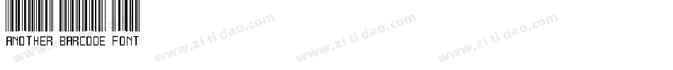 Another_barcode_font转换器字体转换
