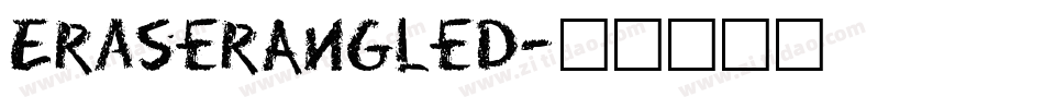 EraserAngled字体转换