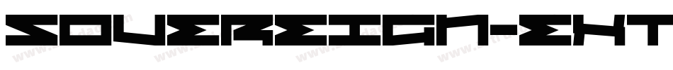 Sovereign-ExtraBold字体转换