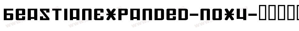 BeastianExpanded-n0X4字体转换