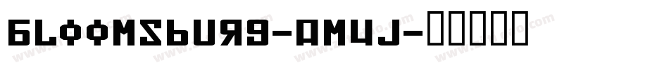 Bloomsburg-am4J字体转换 Bloomsburg-am4J字体转换