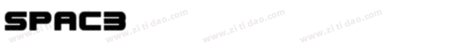 SPAC3字体转换