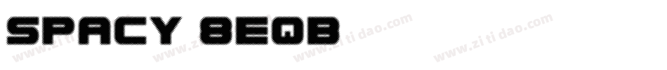 Spacy-8eqB字体转换