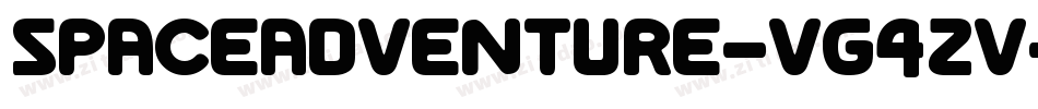 SpaceAdventure-VG4ZV字体转换