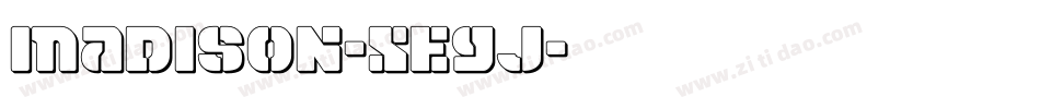 Madison-Xegj字体转换