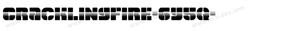 Cracklingfire-6Y5q字体转换