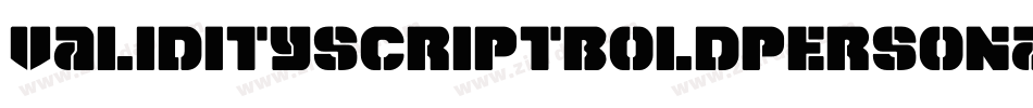 ValidityscriptboldpersonaluseI-DO0x3字体转换 ValidityscriptboldpersonaluseI-DO0x3字体转换