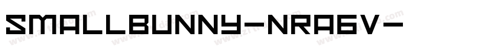 SmallBunny-nRA6V字体转换 SmallBunny-nRA6V字体转换