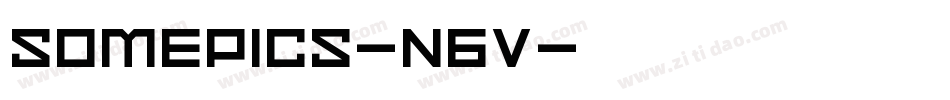Somepics-n6V字体转换