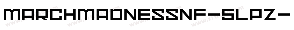 MarchMadnessNf-5lpZ字体转换