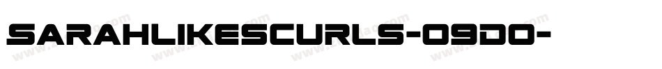SarahLikesCurls-o9do字体转换
