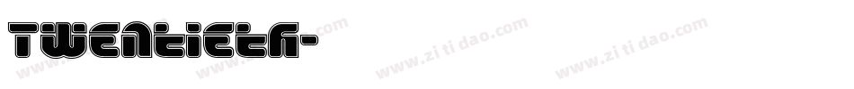 Twentieth字体转换