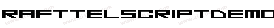RafttelScriptDemo-VRmB字体转换