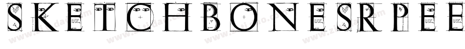 Sketchbones-RpeE字体转换