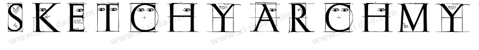 Sketchyarch2-M5yv字体转换