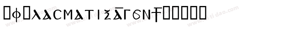 SfPlasmatica-g2n5字体转换 SfPlasmatica-g2n5字体转换