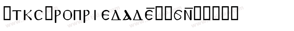 VtksPropriedade-BV2n字体转换