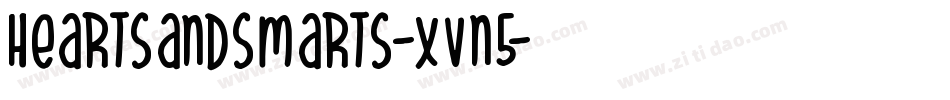 HeartsAndSmarts-xvn5字体转换