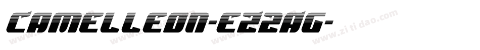 Camelleon-eZ2Ag字体转换