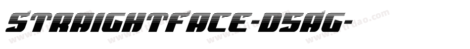 StraightFace-d5Ag字体转换