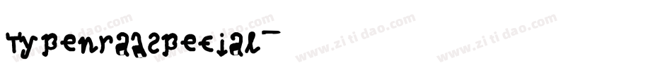TypenradSpecial字体转换