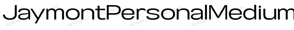 JaymontPersonalMediumItalic-lamq字体转换