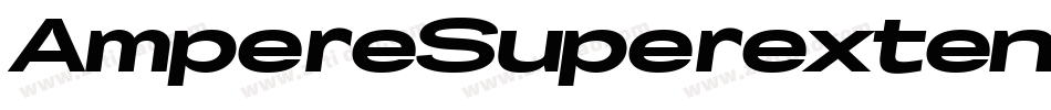 AmpereSuperextendedItalic-rKj8字体转换