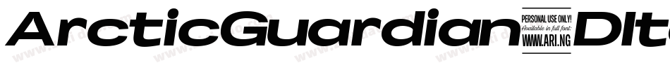 ArcticGuardian3DItalic-R4X3字体转换