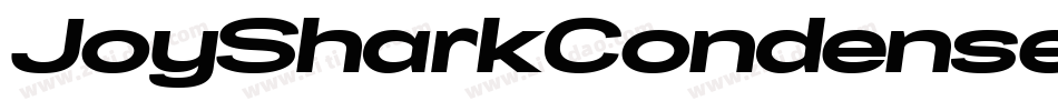 JoySharkCondensedItalic-RZev字体转换
