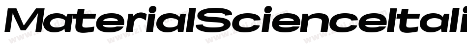 MaterialScienceItalic-r1LB字体转换 MaterialScienceItalic-r1LB字体转换