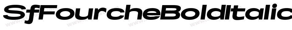 SfFourcheBoldItalic-r36K字体转换 SfFourcheBoldItalic-r36K字体转换