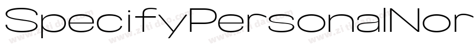 SpecifyPersonalNormalLightItalic-LB2y字体转换