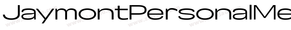 JaymontPersonalMediumItalic-lamq字体转换