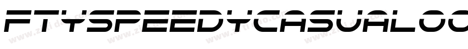 FtySpeedyCasual001Ncv-yAP3字体转换