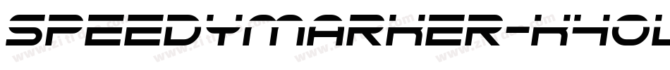 SpeedyMarker-K4Ol字体转换