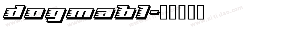 dogmabl字体转换