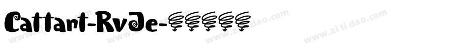 Cattart-RvJe字体转换