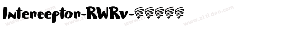 Interceptor-RWRv字体转换