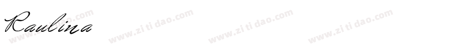 Raulina字体转换