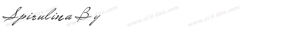 Spirulina-B5y3字体转换