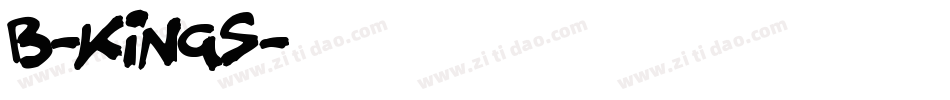 B-Kings字体转换