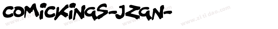 ComicKings-Jzgn字体转换