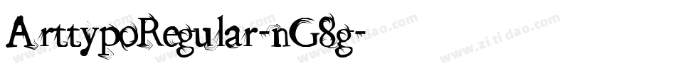 ArttypoRegular-nG8g字体转换