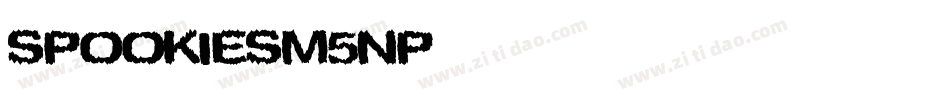 Spookies-M5nP字体转换