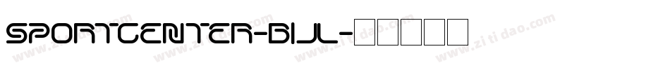SportCenter-B1jl字体转换