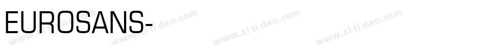 EUROSANS字体转换