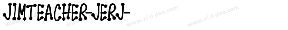 JimTeacher-jErj字体转换