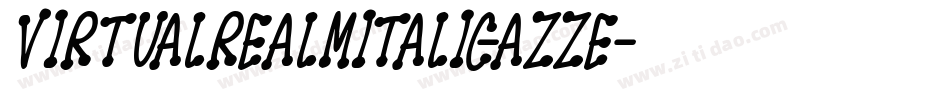 VirtualRealmItalic-aZZE字体转换