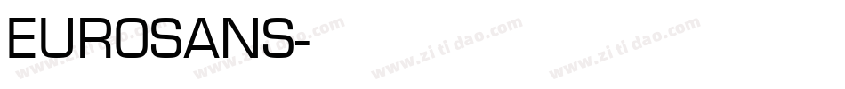 EUROSANS字体转换